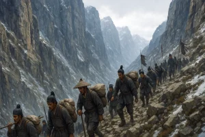 Deng Ai’s daring mountain march, a hidden path to victory against Shu